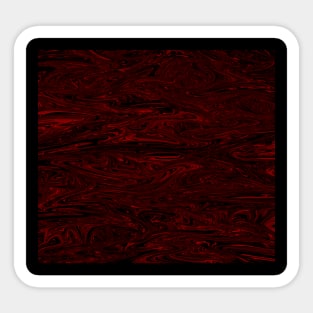 red and black marble Sticker